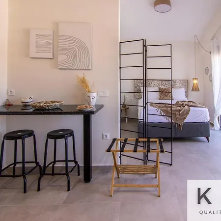 Platea Complex! Myrtos 1 Bed Apartment, Fteri Open Plan Studio! Lägenhet