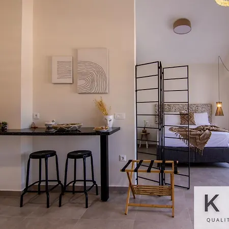 דירה Platea Complex! Myrtos 1 Bed Apartment, Fteri Open Plan Studio! *